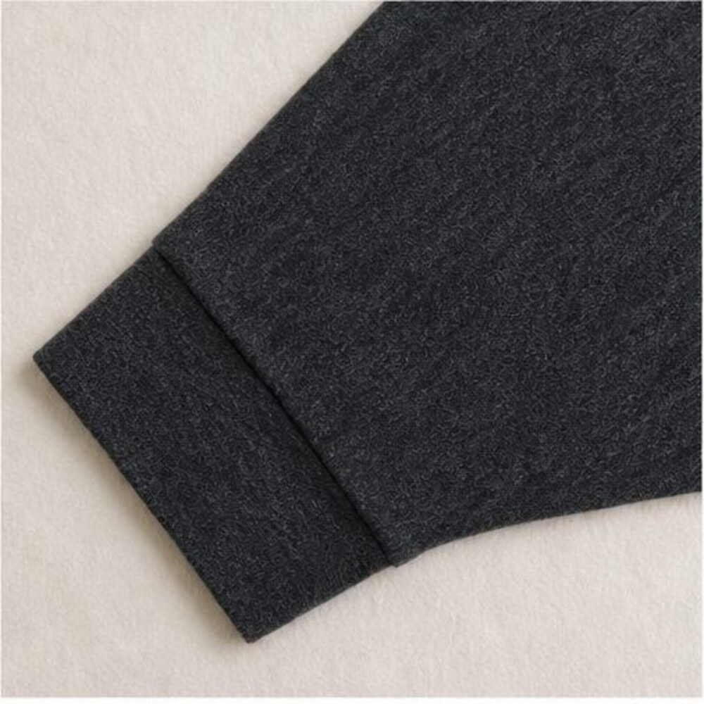 Charcoal Ruffle Blouse - Picture 5 of 6
